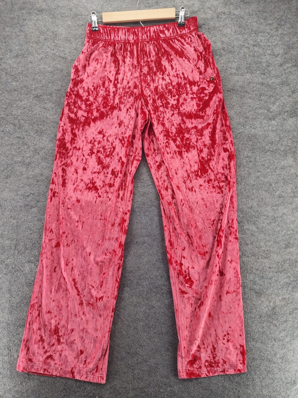 Fabletics Pants Womens Small Pull On Red Velvet